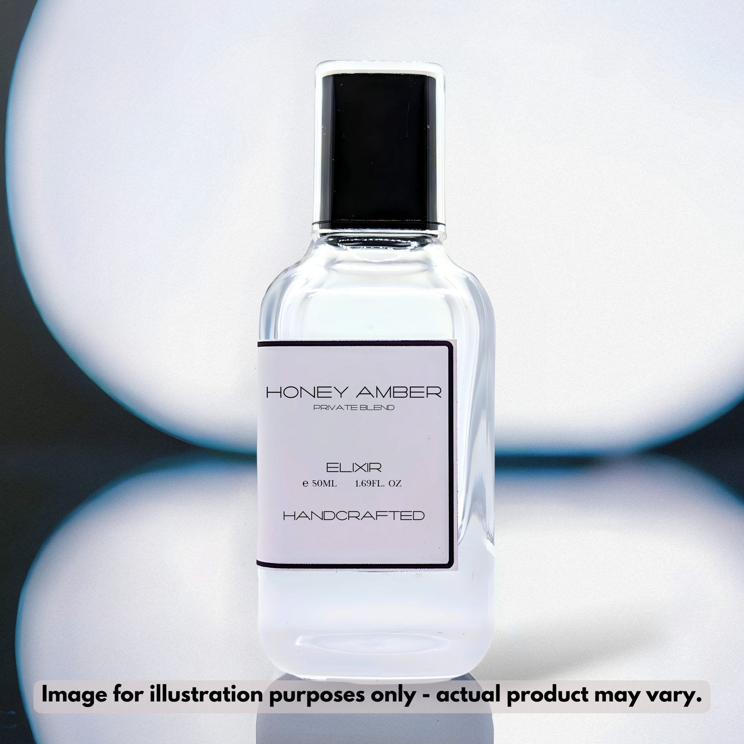 Honey Amber Extrait de Parfum Spray 50ml by Ibn Al Jebouri, featuring a floral amber scent in an elegant bottle.