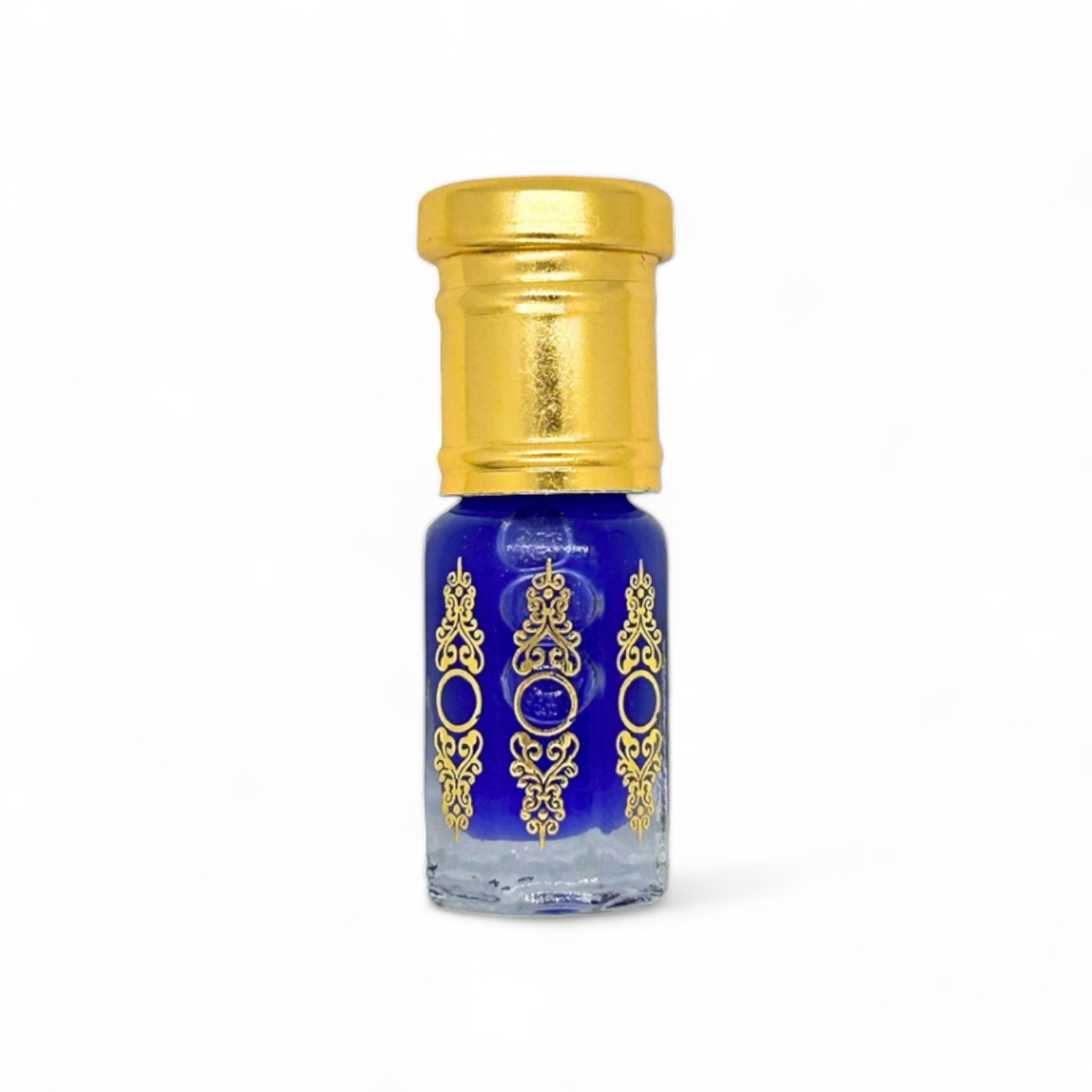3ml, 6ml, and 12ml bottles of Ibn Al Jebouri Sea Musk Al Tahara body musk, alcohol-free perfume oil in elegant packaging.