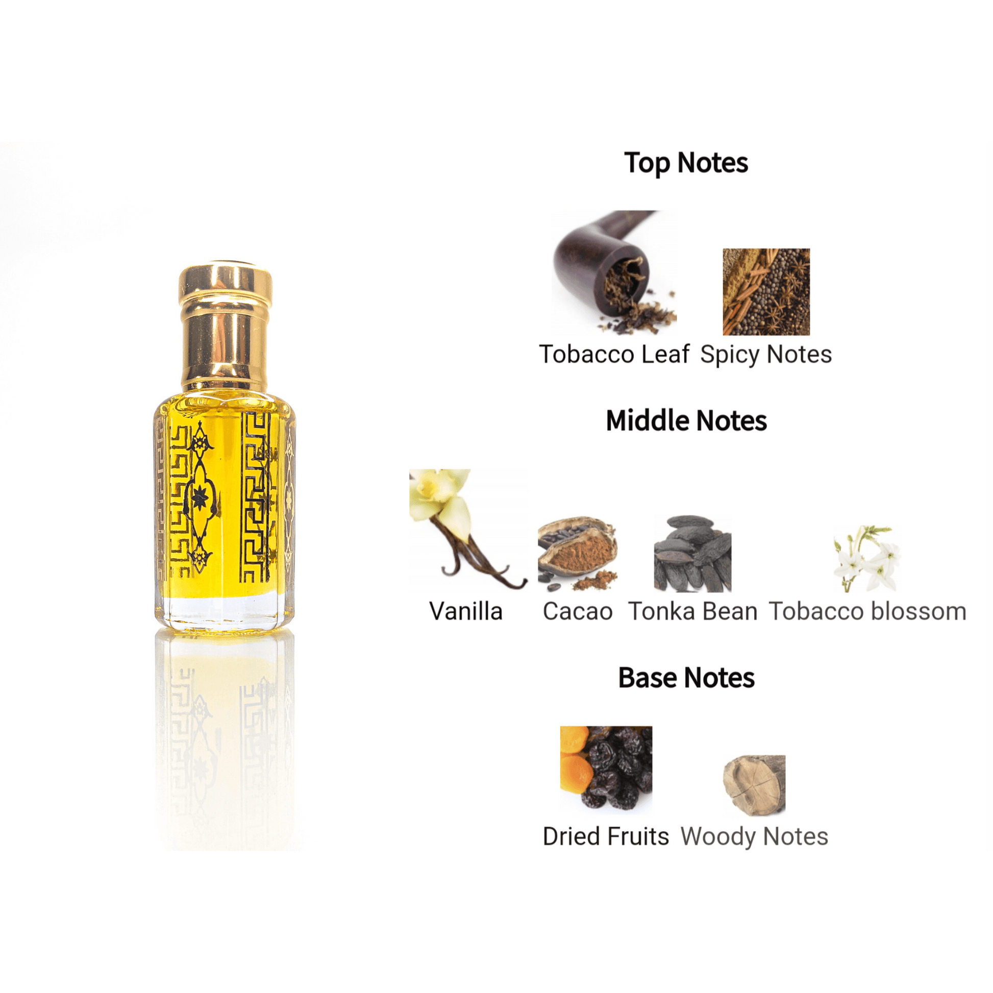 Huile parfumée Vanille Tabac — noamfragrances